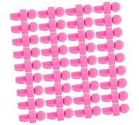 YARNOW 50 Piezas Micrófono de Karaoke simulado máquina de Karaoke Rosa máquina de Karaoke para niña micrófono de Karaoke para Mini micrófono y Altavoz el plastico