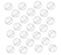 YARNOW 50piezas Cápsula Transparente Para Máquina Expendedora De Chicles Bolas Redondas Rellenables De Plástico Para Almacenamiento Rellenos Para Cestas De Pascua Contenedor