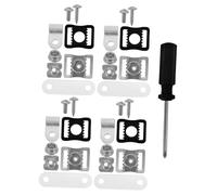 YARNOW 57piezas Kit De Reparación De Cascos De Hockey Y Fútbol con Tornillos Tuercas Clip Y Hebilla para Mantenimiento De Equipos Deportivos para Rugby Béisbol Hockey sobre Hielo