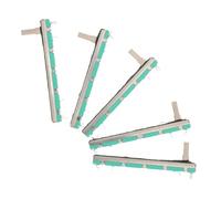 YARNOW 5piezas Fader Del Mezclador De Potenciómetro Deslizante Lineal De Herramienta De Ajuste Para Mezcladoras Uso Estudios De Grabación Control De Volumen Estéreo