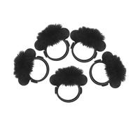 YARNOW 5piezas Funda para Micrófono de Solapa Protector Antiviento Peludo para Micrófono Inalámbrico Cancelación de Ruido Resistente al Polvo para Eventos y Grabaciones