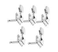 YARNOW 5piezas Perillas de Afinación de Guitarra Clavijas Semicerradas de Repuesto para Guitarra Acústica para Precisión de Sonido y Mantenimiento Estacional del Instrumento