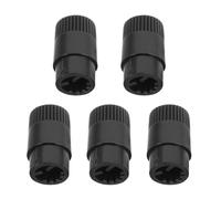 YARNOW 5piezas Tapas De Perilla De Plástico Para Guitarra Eléctrica Ajuste De Volumen Perillas De Guitarra Potenciómetro