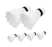 YARNOW 6 Llaveros De Bádminton Delicados Y Decorativos con Forma De Mini Bádminton para Colgar En El Bolso con Diseño De Pelota Deportiva De Metal con Diseño De Murciélago para