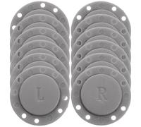 YARNOW 6 Pares de Broches Magnéticos para Ropa de Nylon y Imán, Fáciles de Usar y Coser, Ideales para Cardigans y Suéteres en Proyectos de Costura DIY
