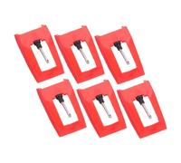 YARNOW 6 Piezas Aguja de Reemplazo Tocadiscos Accesorio Reproductor de Vinilo Instalación y Sonido Excepcional