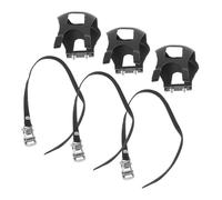 YARNOW 6 Piezas De Correas De Seguridad para De Bicicleta Calapiés Y Correas Calapiés para Bicicleta De Montaña Fijas para