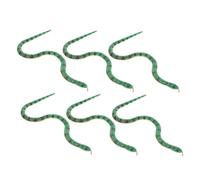 YARNOW 6 Piezas De Juguete De Serpiente Astuta De Fiesta De Serpiente Juguete De Serpiente De Madera