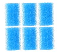 YARNOW 6 Piezas Esponjas Filtro para Acuario Alta Densidad para Tanque y Estanque Material de Filtración Biológica Compatible con Modelos Almohadillas de Repuesto para Purificación de