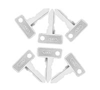 YARNOW 6 Piezas Llaves de Repuesto para Carrito de Golf Club Car DS Llave de Encendido para Carrito Eléctrico y Trolley de Golf Duraderas y Portátiles