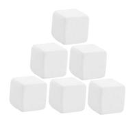 YARNOW 6 Piezas Minerales Bloque De Calcio para Reptiles y Tortugas Cubos De Calcio Natural para Sustrato De Tanque para Geckos y Tortugas