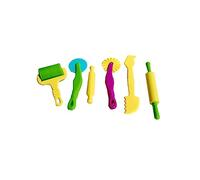 YARNOW 6 piezas Plastilina con Moldes y Herramientas Extrusoras para Kit de Modelado No Tóxico para Juego Casa y Exterior