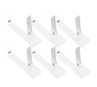 YARNOW 6 Soportes autoadhesivos ultrafinos para teléfono: Soporte Plegable para Funda de teléfono, visualización Horizontal y Vertical, fácil de Llevar en el Bolsillo para Montaje Trasero, Color