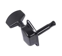 YARNOW 6piezas Afinación De Guitarra Clavijas Estilo Vintage Semicerradas De Cabeza Cuadrada Miniatura 3r3l Para Guitarra Negras