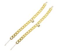 YARNOW 6piezas Collar Decorativo para Campana y Cadena Dorada Accesorios De Moda para y Ocasiones Especiales Paquete
