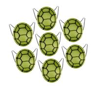 YARNOW 7 Piezas Disfraz de Caparazón de Tortuga EVA para Mochila Ajustable y Ligera para Halloween Carnaval y Cumpleaños Accesorios de Cosplay y Cómodo