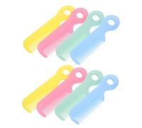 YARNOW 8piezas Peine Pelo De Punta Redonda Cepillo De Aseo Para Piel Sensible Del Cabelludo Kit De Herramientas De Cuidado Salud Para Bebés y Pequeños