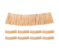 YARNOW 9 Rollos de Paja en Miniatura: Rollo de Hierba de Paja para tejados en Miniatura de 20x5cm - Techos para Jardines de Hadas y Casas en de Bricolaje