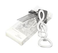 YARNOW Abridor de Botellas de Metal Plata 2 Piezas Diseño de Musical y Gemas Herramienta y Funcional para Cocina y Bares