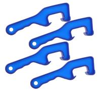 YARNOW Abridor de de Pintura Manual Mango Largo para Uso Doméstico y Cocina Llave Compacta para Tapas de 2.36 Pulgadas