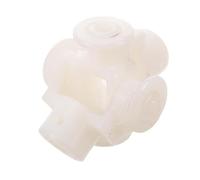 YARNOW Accesorio de Cama para Uso en Instalaciones Médicas, Cabezal de Cardán de Nylon Blanco con Rotación E Instalación Rápida para Entornos de Salud
