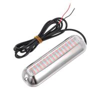 YARNOW Acero Inoxidable Luz LED Subacuática 8-30v para Barco 3.5w Ip68 | Roja, Cubierta de Acero Inoxidable y Pc, Iluminación Sumergible para Pescadores y Dueños de Embarcación