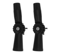 YARNOW Adaptador Giratorio para Poste de Extensión Roscado 2 Piezas, Accesorio para Herramienta de Limpieza, Diámetro 1,8 Cm, Compatible Plumero y Fregona, Adecuado para Limpieza
