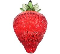 YARNOW Adorno de Figura Delicada y Única Fresa para del Hogar y Oficina Adecuado para Restaurante y Tienda de Frutas