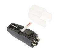 YARNOW Aguja Giratoria Doble para Gramófono Accesorios de Repuesto para Discos Alta Precisión Audio Compatible con Estilo de Grabación Estéreo