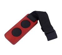 YARNOW Alfombra Antideslizante Accesorio De Instrumentos Slip Almohadilla Portavoz Resto De Ancla Tapón De Pin Patinar Ancla De Piso Descansar Protector Alfiler Forma Fin Rojo De Madera