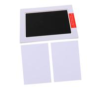 YARNOW Almohadilla de Tinta Negra sin Tinta para Huellas de Manos y Pies, Kit de Huellas para Bebés y Recién Nacidos, Clean-touch, Resistente Deformación, para Uso en Casa y Guarderías