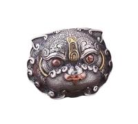 YARNOW Anillo Fortuna Étnico Punk Joyería De Anillo Tótem Protector Para Uso Diario Accesorio Vintage