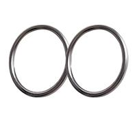 YARNOW Anillos de Entrenamiento Wing Chun para Fortalecer Brazos de Acero Inoxidable, Anillo Duradero sin Rebabas 2 Piezas Adecuado para Técnicas y Decoracion Verano