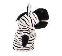 YARNOW Animal Hand Puppet Zebra con Boca para Preescolares Juguete Educativo para De Títeres Interacción Familiar Y