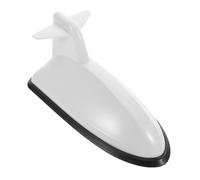 YARNOW Antena de Techo para Coche Color, Accesorio Decorativo Diseño Avión, Cubierta de Base de Antena Ligera de Plástico, Compatible Vehículos, Mejora Señal de Radio y Aerodinámica