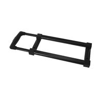 YARNOW Asa Telescópica Extensible Metálica para Maleta y Mochila, con Base Reforzada, Ajuste de Altura, Compatible para Equipaje y Carrito, para Viaje y Uso Diario, Color Negro