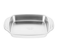 YARNOW Bandeja para Asar Pescado Práctica para Cocina Rectangular de Acero Inoxidable Diseño Elegante y Fácil de Limpiar, Adecuado para Horno y Cocina de Inducción
