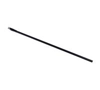 YARNOW Barra de Acero para Guitarra Varilla Bidireccional para Ajuste Preciso del Alma Compatible con Guitarras Clásicas y Eléctricas Negra