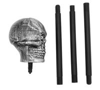 YARNOW bastón Calavera bastón de Calavera Accesorio Personal de Halloween bastón de para Bastones para Caminar Suministro de Fiestas Adorno de Halloween Apoyo de caña AbS