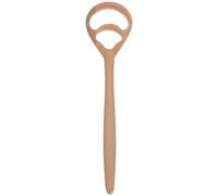 YARNOW Batidor de Masa de Madera Marrón para Amasado Fácil y Limpieza Rápida, Adecuado para Preparación de Pan y Masa Madre en Cocina Casera Reutilizable