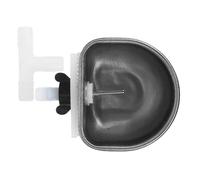 YARNOW Bebedero Automático para Conejos Pequeño de Acero Inoxidable Cuenco Dispensador de Agua para Animales Pequeños Recipiente de Agua para Jaulas y Conejeras Fácil Limpieza Uso