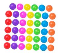 YARNOW Bolas de Plástico para Piscinas de Bolas 100 Piezas Coloridas a Prueba de Aplastamiento Juguete para Adecuado para Juegos en Bañera y Áreas de Juego Infantiles