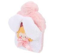 YARNOW Bolsa de Agua Caliente Reutilizable Funda de Felpa y Pvc, Calentador de Manos Portátil para Exteriores y Invierno Frío, Diseño Adorable y Cómodo para Mantener el Calor