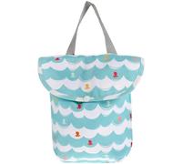 YARNOW Bolsa de Almacenamiento para Pañales Asa, Ligera y Espaciosa de Poliéster, Diseño Infantil para Colgar en Pomos o Barras, Adecuado para Bebés