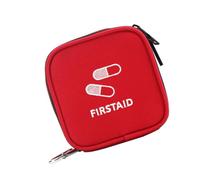 YARNOW Bolsa de Primeros Auxilios Vacía Portátil Roja 1 Unidad Resistente al Agua Gran Capacidad para Viajes al Aire Libre Camping Emergencias Uso Doméstico