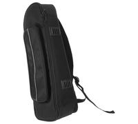 YARNOW Bolsa para Trompeta Pequeña de Tela Oxford Negra, Acolchada y Ligera, con Correa Ajustable Hombro y Bolsillo para Accesorios, Adecuado para Transporte, Práctica y Presentaciones