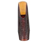 YARNOW Boquilla de saxofón Blanco boquilla saxo alto saxofón alto boquillas boca saxófono cabeza de saxofón de plástico piezas de repuesto de saxofón partes de saxofón abdominales Café