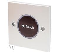 YARNOW Botón de Salida sin Contacto Sensor Infrarrojo Material Plástico para Apertura Automática de Puerta, Fácil de Instalar Adecuado para Alojamientos y Múltiples Espacios