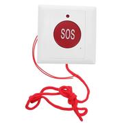 YARNOW Botón Sos Timbre De Llamada para Ancianos Dispositivo De Asistencia Montaje Pared para Casa y Viajes Pulsador De Emergencia