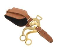 YARNOW Brida sin Bocado Ajustable para Caballos Cabezada de PU Duradera y Acolchada Equipo para Entrenamiento Ecuestre Control Cómodo en Paseos y Competiciones